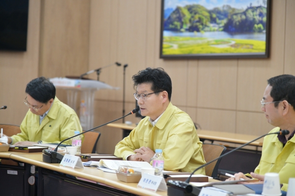 공주시와 공주시의회 정책간담회 개최 모습