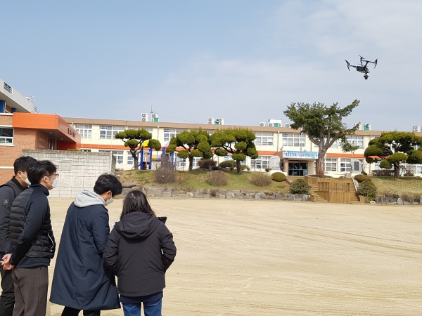 드론 촬영 현장사진