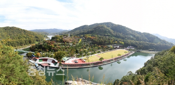 뿌리공원 가을풍경 모습