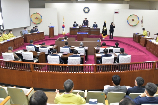 공주시의회 216회 임시회 본회의