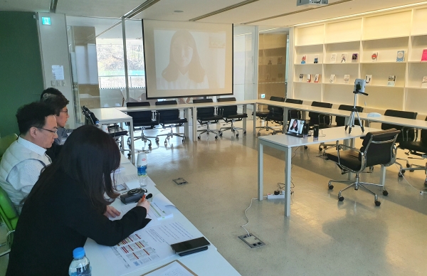 ‘2020년도 홍보대사 푸른별 15기 면접’이 온라인 화상면접 실시