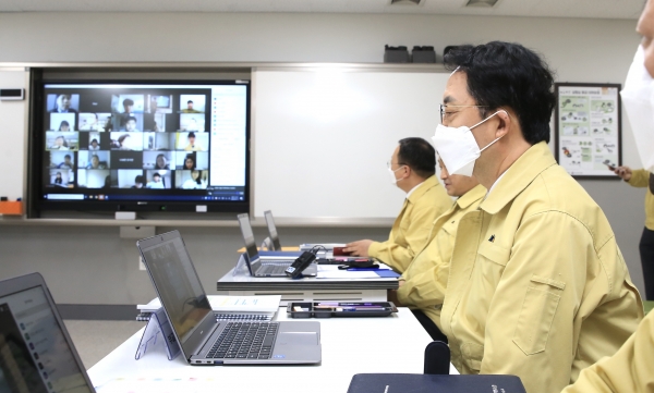 세종시교육청, 교육부 원격수업 현장 합동 점검