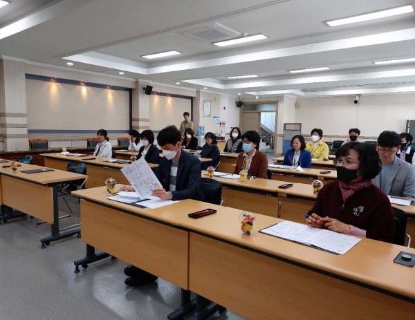 논산계룡 학교지원센터, 학교지원 실무 TF팀 및 학교보건지원단 업무 협의회 개최