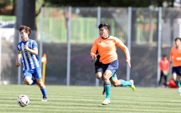 청주대 연습경기 사진