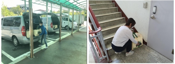 코로나-19 감염지속에 따른 무지개복지공장 장애인 주간보호실 이용인 대체식 지원