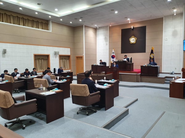 금산군의회 - 269회 임시회 개회