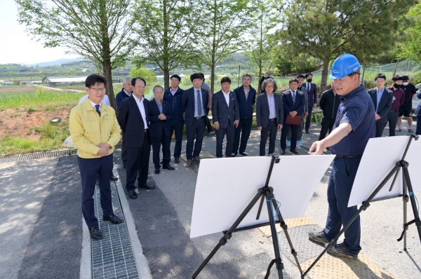 2022년 충남체육대회 유치 관련 체육시설 현장방문