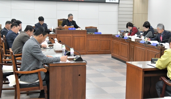 공주시의회 의원간담회