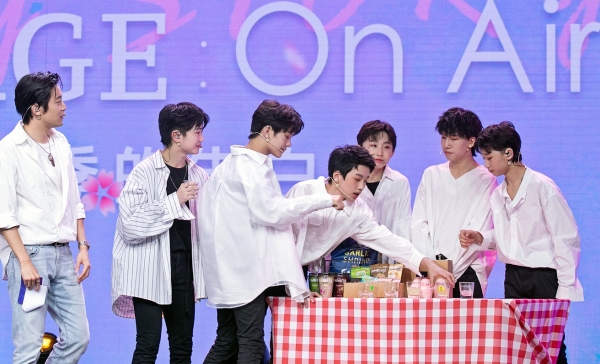 보이스토리 온라인콘서트 K-FOOD 홍보행사 사진