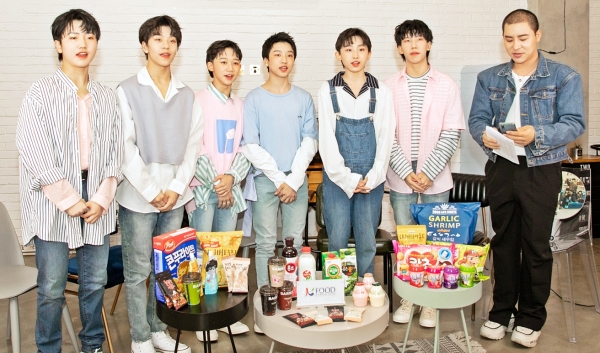 보이스토리 온라인콘서트 K-FOOD 홍보행사 사진