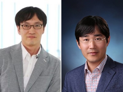 KAIST 조성호(왼쪽) 교수와 서울대 고승환 교수
