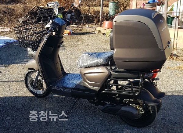 전기 이륜차 모습