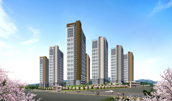 대전 둔곡 우미린 투시도. /우미건설 제공