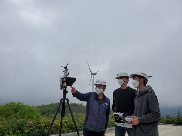 풍력점검 사진