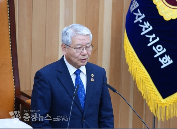 서금택 세종시의회 의장