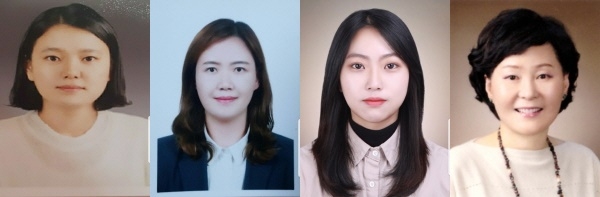 (왼쪽부터) 김현지, 이혜정, 장원빈, 한영숙 씨
