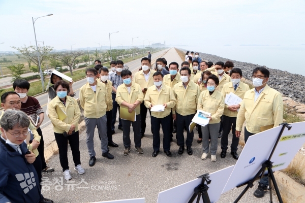 당진 LNG기지 현장방문