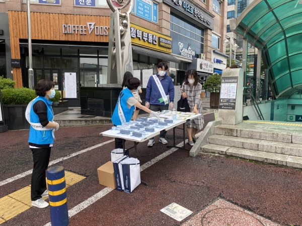 심사평가원 대전지원, 산림복지진흥원과 청렴캠페인 실시