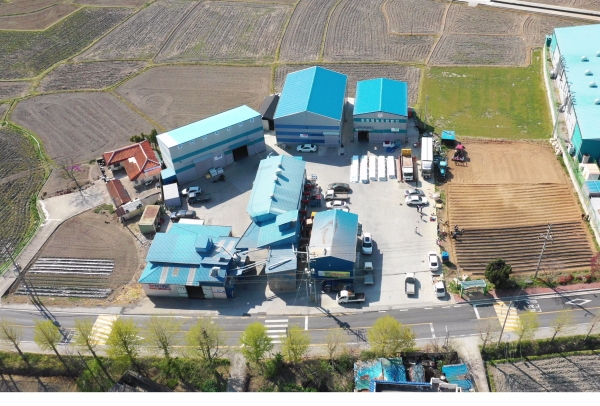 청천정미소 전경