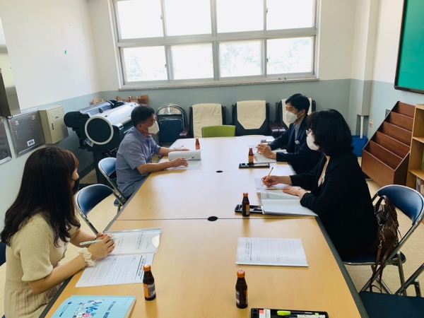대전동부Wee센터 신규 전문상담교사컨설팅 실시 모습