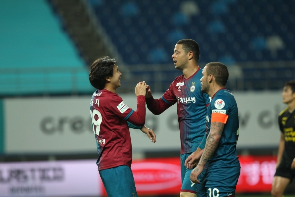 대전하나시티즌 경기 모습