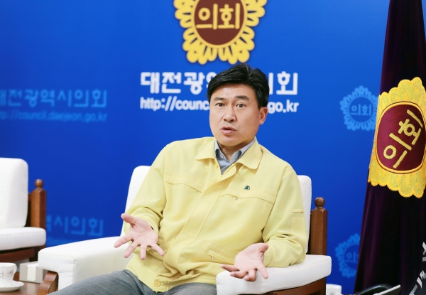 김종천 대전시의회 의장.