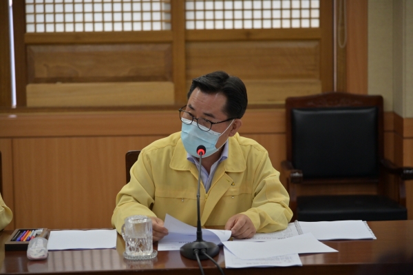 박정현 부여군수 발언 장면