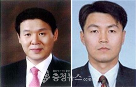 (왼쪽부터) 전상수 신임 입법차장과 조용복 신임 사무차장