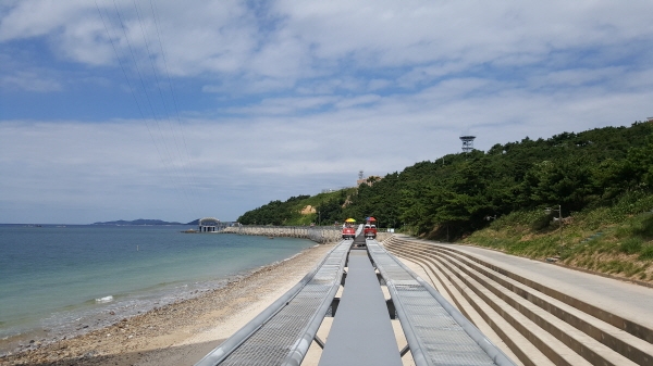 대천해수욕장 스카이바이크