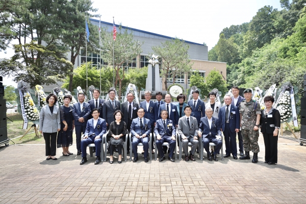 천안7.8전투 전몰 미군용사 추모식 거행