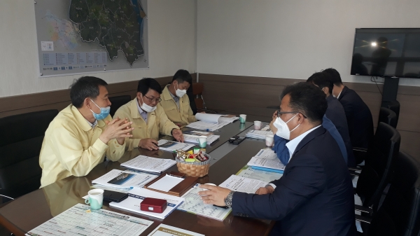 당진시-한국가스공사 관계자 회의 사진