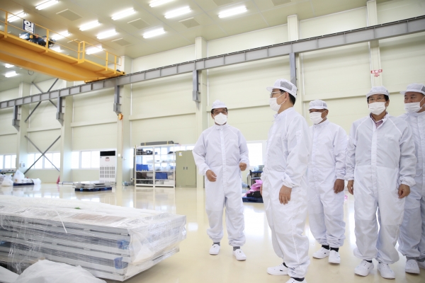 박상돈 시장 풍세일반산업단지 방문 모습