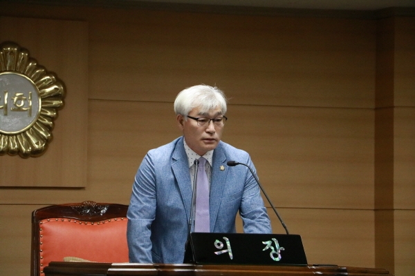 부여군의회 진광식 의장