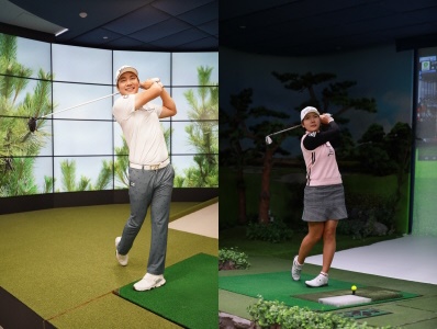 지난 6월 열린 ‘2020 삼성증권 GTOUR 남자대회(GTOUR MEN`S) 2차 결선 우승자 김민수, 여자대회(GTOUR WOMEN`S) 2차 결선 우승자 박단유