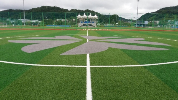 안영축구장 모습