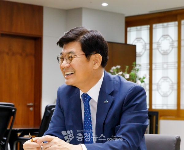 Sejong Mayor Lee Chun-hee/ Photo by Minyeong Jo