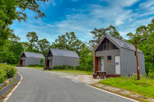 공주산림휴양마을 전경