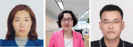 2020년 상반기 적극행정 우수공무원으로 선정된 (왼쪽부터) 손희영 주무관(농업정책과), 박의용 팀장(아동보육과) , 전창영 팀장(동남구 환경위생과).