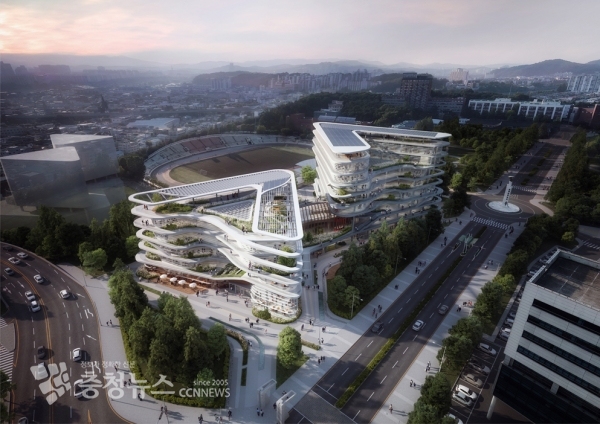 한남대 캠퍼스혁신파크 설계공모 당선작