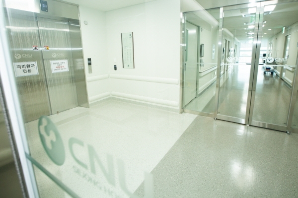 세종충남대병원 -음압병동 모습