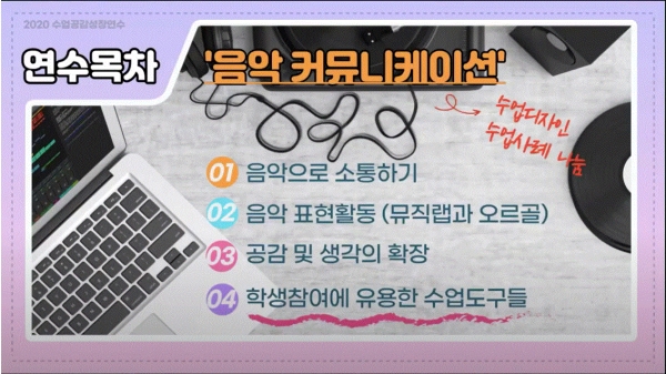 중등 교원의 수업 전문성 신장 위한 2020학년도 수업공감성장연수 실시