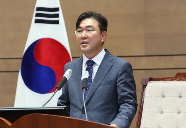 황천순 제8대 천안시의회 후반기 의장
