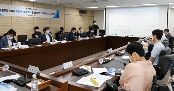 저상버스 노선확대 및 이용 활성화를 위한 연구 용역 중간보고