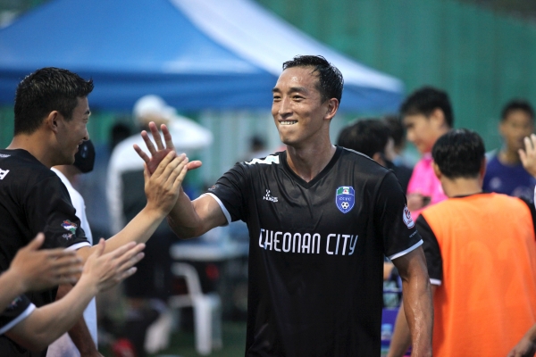 천안시축구단 모습