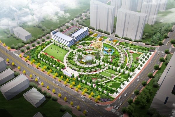 석림근린공원 조감도