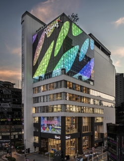 ‘KT&G 상상마당 부산’ 건물 전경 (야경)