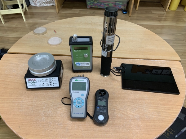 학교 실내 공기 질 점검 실시