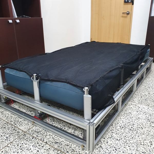 욕창 방지 침대 모습