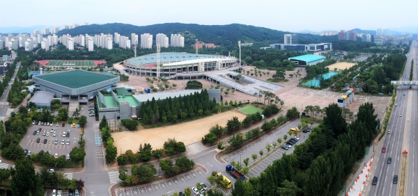 천안종합운동장 전경