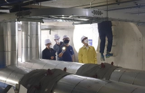 세종시설공단 현장 안전점검.